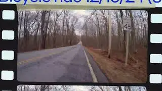 Bicycle Ride Sherman CT 12-19-24