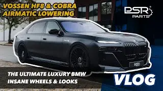Did BMW Mean for the G70 M760e to Look THIS Good? Vossen HF8, Splitters & Cobra Suspension Lowering!