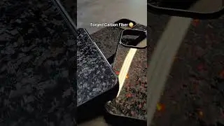 Forged Carbon Fiber is insane!😳 #carboncase #forgedcarbon #carbon #phonecase #viral #fyp