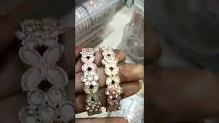 latest fashion rose gold bangles