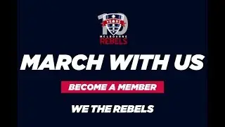 March With Us - Melbourne Rebels 2020