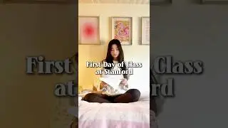 First Day of Class at Stanford! (winter quarter ed.) ❄️ #vlog #grwm #collegelife #skincare #makeup
