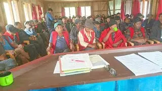 Special song presented by W.Achung and friends / general meeting pesao Village council.