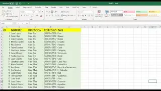 Exportar datos de DataTable a Hoja de Excel con Visual Basic .NET