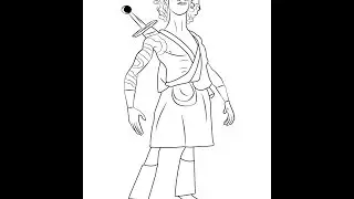 How to Draw Young Macintosh from Brave
