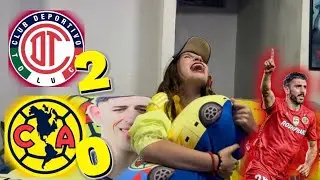 VOLVIMOS A COMER CHORIZO, ARDIÓ EL INFIERNO TOLUCA 2 AMÉRICA 0 👹🔥