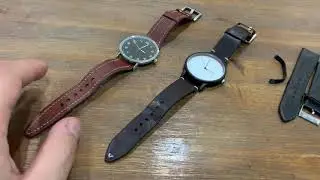 Low vs high quality watch straps