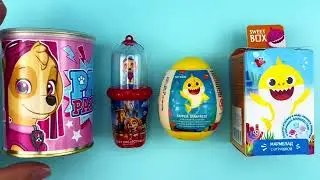 🐶 Crazy COMBO Candy & Toys unboxing | Baby Shark & Paw Patrol Satisfying  Video ASMR