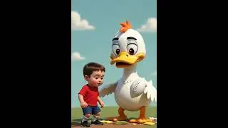When a Little Boy Plays Football With a Giant Duck 🦆⚽ | Cutest Scene Ever #25