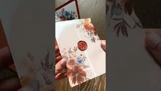 send my wedding invitations with me! 🕊️ #shorts
