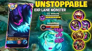 GLOO BEST BUILD AND EMBLEM 2026 | GLOO EXP LANE GAMEPLAY | MLBB