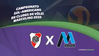 RIVER PLATE (ARG) X DEPORTIVO MURANO (CHI) - AO VIVO COM IMAGENS - SUL-AMERICANO DE CLUBES DE VÔLEI