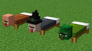 spawn bed mob in minecrafti ?