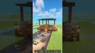 Minecraft Small Bridge Design😱🌉#minecraft #minecraftbuilds #minecrafttutorial #shorts