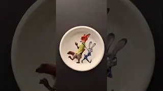 🧡🩶 Zootopia Color Mixing 🦊 🐰 #shorts #zootopia2 #colormixing #disney