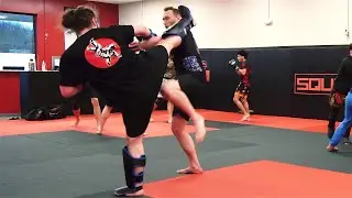 Dynamic Stand-Up Training: Will McCarthy vs. Nick in MMA Sparring | Spring 2024 Session 1