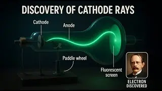 How Electrons Were Discovered ⚡ | Cathode Ray Experiment