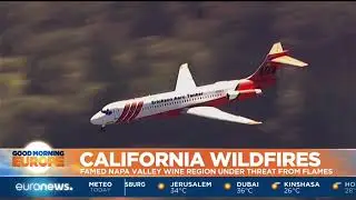 California wildfires: Famed Napa Valley wine region under threat from flames
