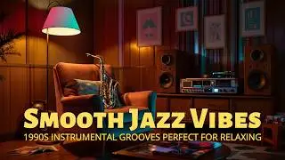 90s Smooth Jazz Instrumental – Cozy Evening Grooves for Deep Relaxation 🎷