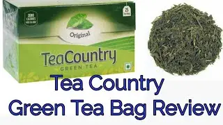 Tea Country Green Tea Bag Review 🍵☕
