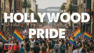 LOS ANGELES 📍LIVE HOLLYWOOD PRIDE, WALK, CHAT