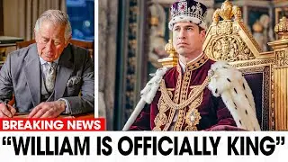King Charles SECRETLY PASSES THE THRONE — William Now Rules England