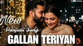 Gallan Teriyan 💖 | Official Audio | New Punjabi Romantic Song by Naina Notes