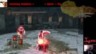 Guard break + Old Sun Ring + Riposte while on the phone
