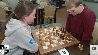 WFM Fatality (2042) vs S. Fomkin (1666). Chess Fight Night. CFN. Rapid