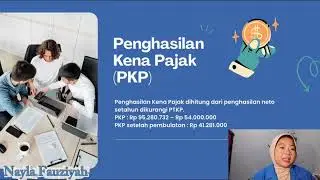 Perhitungan Wajib Pajak Orang Pribadi Karyawan Swasta di Perusahaan X