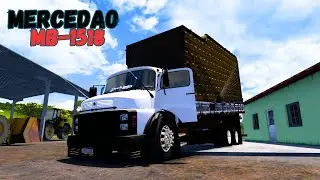 ETS 2 MODS - MERCED&Atilde;O MB 1518 - PRIMEIRA VIAGEM DE 2026 MAPA RBR 1 57