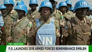 Buhari launches 2018 Armed Forces Remembrance Day