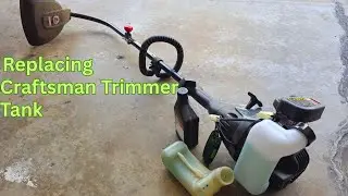 How To Replace A Craftsman Trimmer / Weed Wacker Tank