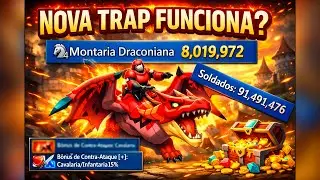 TESTANDO A NOVA FORMA&Ccedil;&Atilde;O TRAP no LORDS MOBILE! 💀