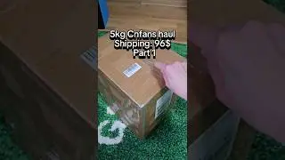 CNFANS 5KG HAUL PART 1. #cnfans #reps