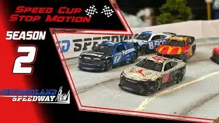 NASCAR Stop Motion: Speed Cup Stop Motion //S2/R4// - Chicagoland Speedway