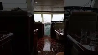 Huge Wave Floods Luxury Yacht Cabin #Yacht