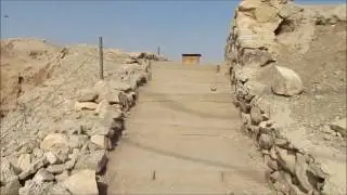 Climbing up Tell as Sultan Tel Jericho