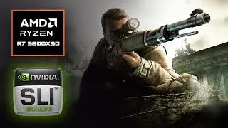 NVIDIA GTX 980 Ti SLi  -  SNIPER ELITE V2 BENCHMARK