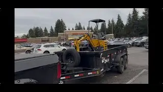 New Chinese Mini Excavator Maintenace