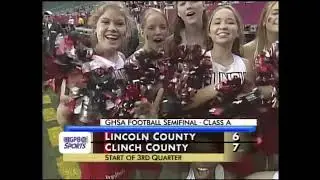 2004 1A Semifinal: Clinch County vs. Lincoln County (second half only)