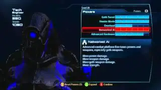 N7 Character Build: Geth Engineer