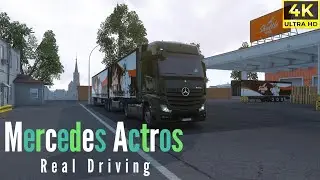 Mercedes Actros Giga Space Truck - Euro Truck Stimulator 2 #mercedesactros #ets2 #ets2gameplay