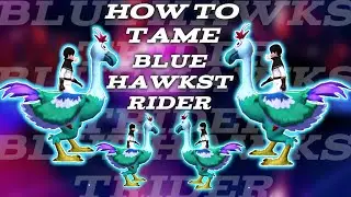 How To Tame Blue Hawkstrider || Utopia Origin || 🦆🦆