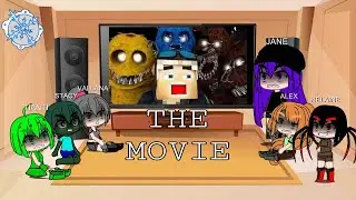 Gacha Club Overworld Mobs + Alex React Five Nights at Freddy's Vs Minecraft! The Movie