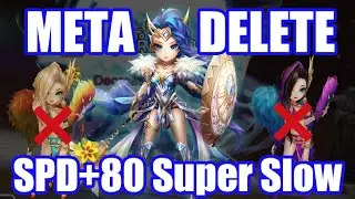 META DELETE, SPD+80 Super Slow Josephine Debut😇😇😇【Summoners War RTA】