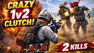 BGMI game play 1 vs 2 clutch... #gameplay #bgmi #1vs2 #kill 