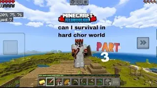 Mincarft Survival hard chor part 3 like share subscribe command 