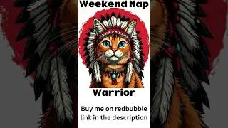 Weekend Nap Warrior T-Shirt Design