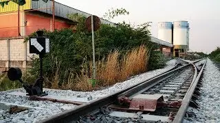 ดูรถเทหินที่สถานีแม่น้ำ + สำรวจทางรถไฟช่วงคลังปูน TPI เชียงรากน้อย